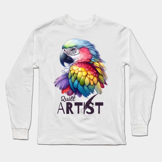 Quill Artist Long Sleeve T-Shirt by LionKingShirts